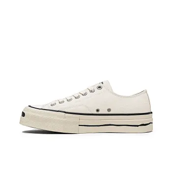 TC Tcmade 015 Anti-Slip Wear-Resistant Low-Top Canvas Shoes Unisex White