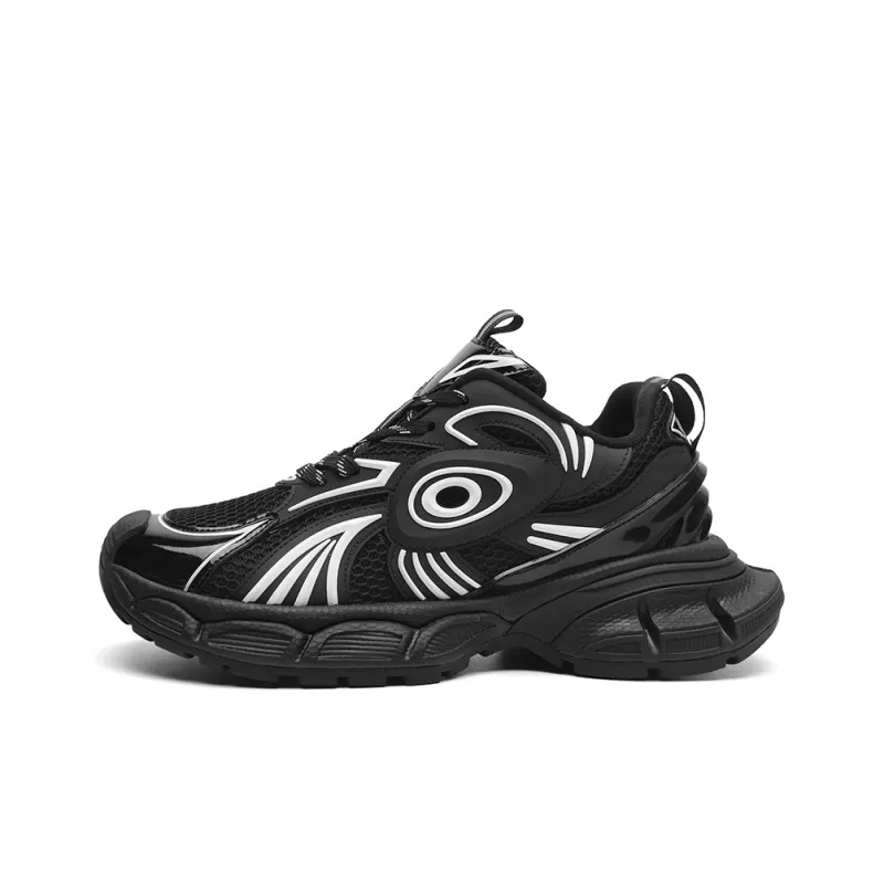RBV Anti-Slip And Wear-Resistant Lightweight Low-Top Chunky Sneakers Unisex-5