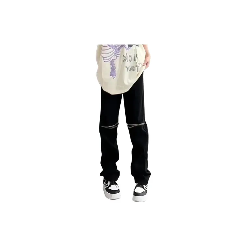MGXEK Jeans Unisex Black-1