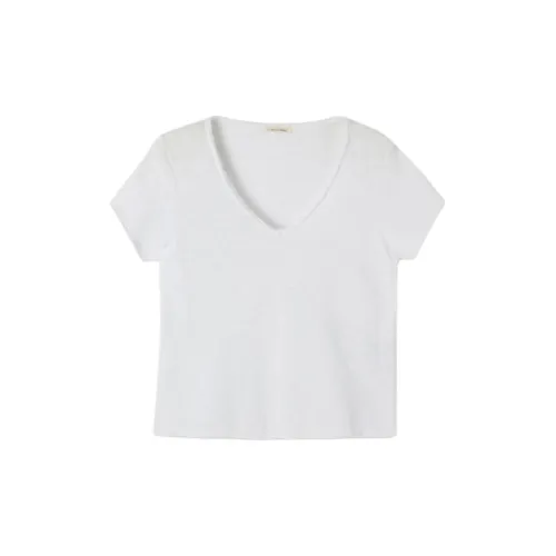 AMERICAN VINTAGE A.M T-Shirts Women's White