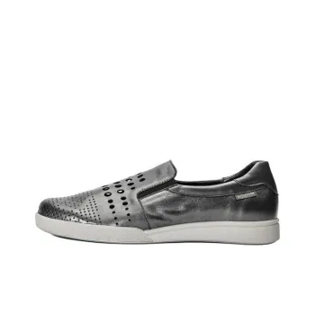 MEPHISTO Loafers Women's Dark Gray/Ecru