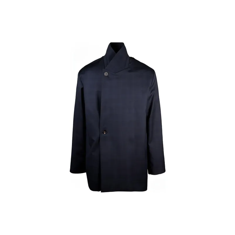 Balenciaga FW21 Coats Men's Dark Blue-1