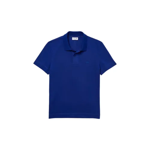 LACOSTE Polo Shirts Men Blue