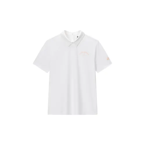 Le Coq Sportif Polo Shirts Women's White