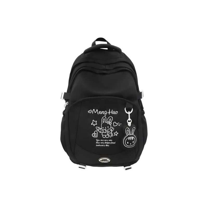 Debecca Cotton Backpack Unisex Multicolor-6