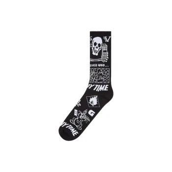 Vans Bubs Mid-Calf Socks Men's 1 Pack Black