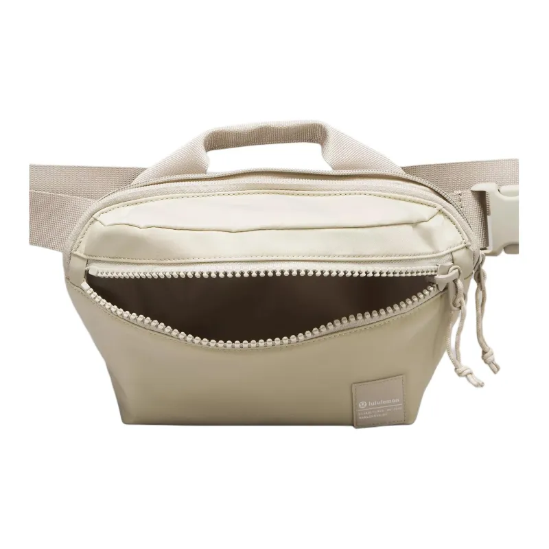 Lululemon Recycled Polyester Sling Bag Unisex Raw Linen-2