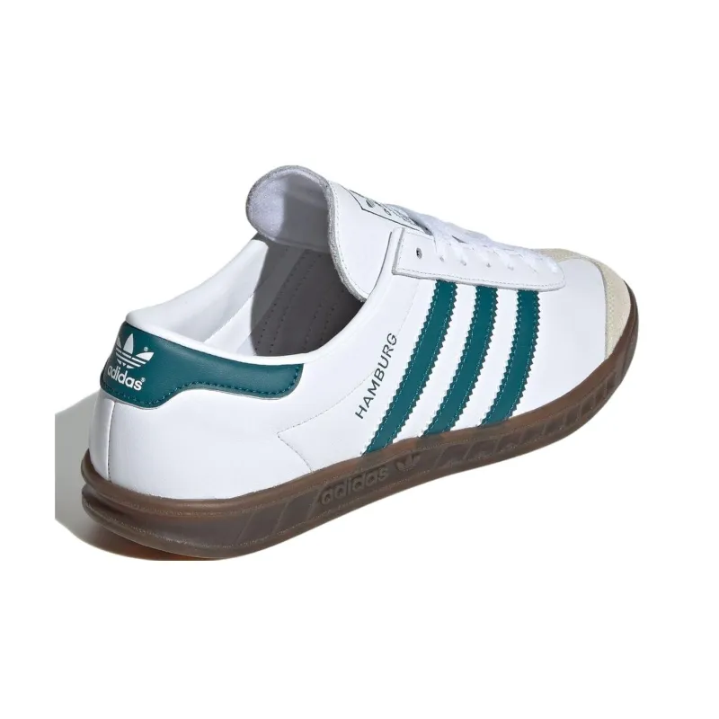 Adidas Hamburg 'White Teal Gum'-2