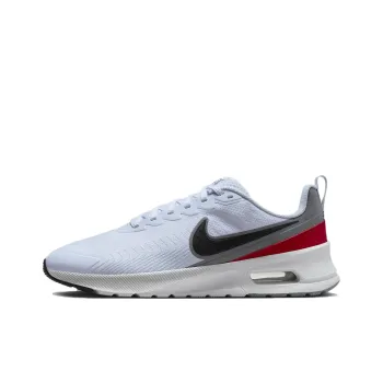 Nike Anti Slip Wear Resistant Low Top Casual Running Shoes Men's White Black