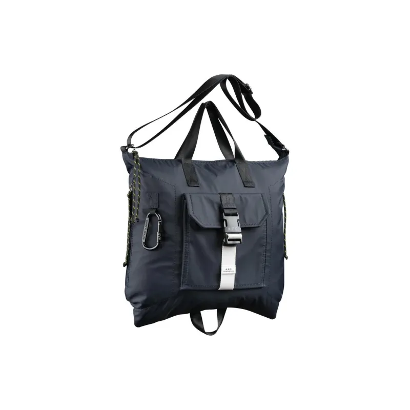 A.P.C Buckle Detailed Zip Up Tote Bag-1