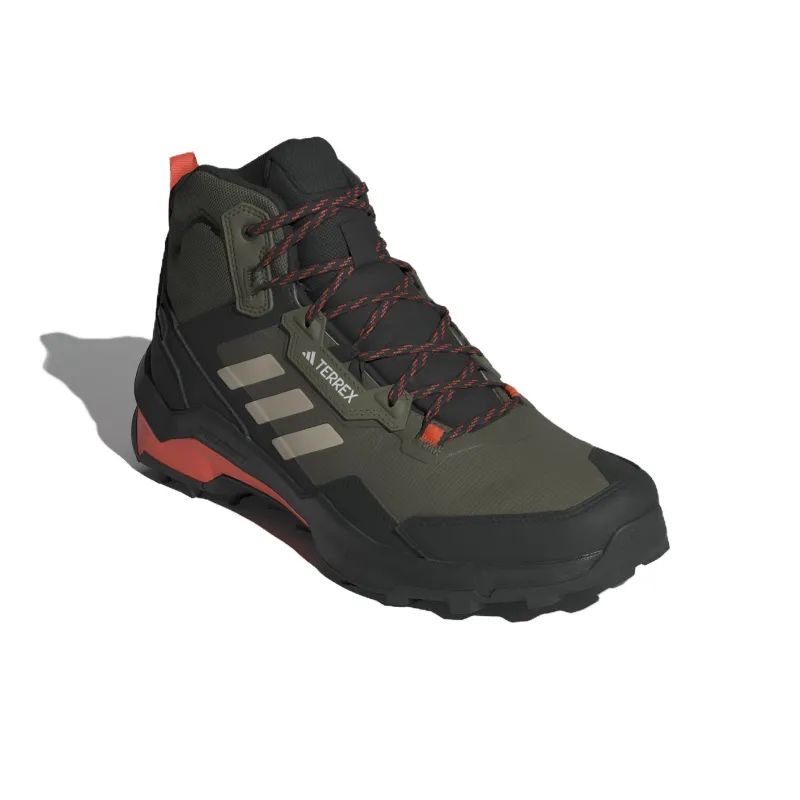 Adidas Terrex AX4 Gore Tex Olive Strata Wonder Beige Core Black-2