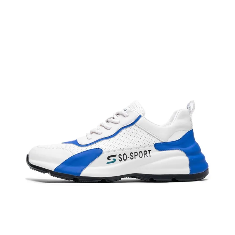Devanro Anti-Slip And Wear-Resistant Breathable Low-Top Chunky Sneakers Men's-6