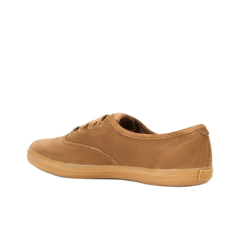 Keds x Staud Champion Low-Top Skateboard Shoes Women's Brown-3