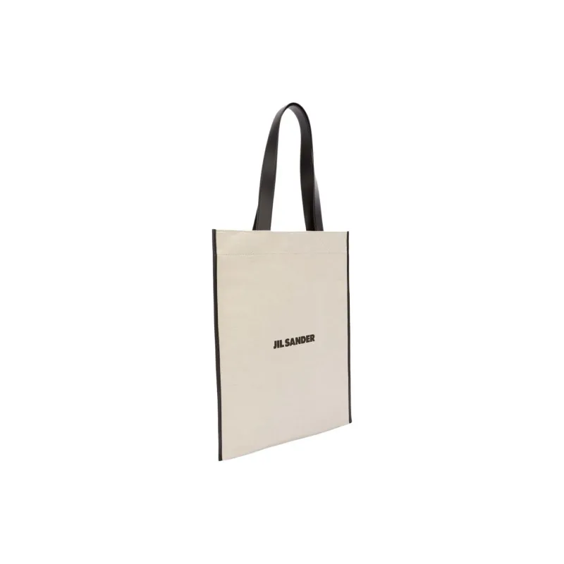 JIL SANDER Logo Printed Medium Tote Bag-1