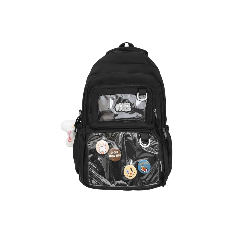 Barang Bear Polyester Cotton Blend Backpack Women's Multicolor-4