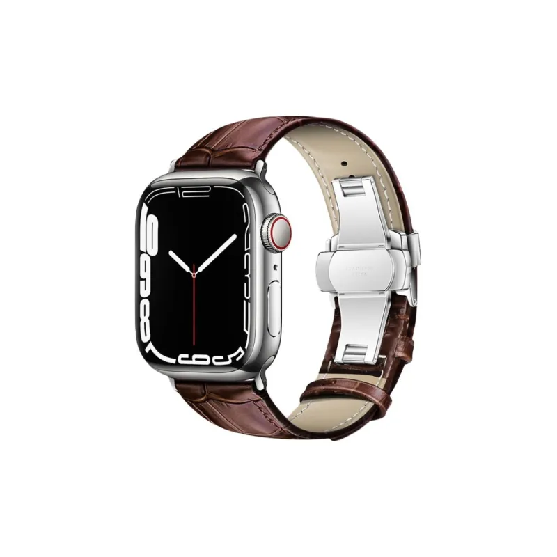FZRT Apple Compatibility Watch Band Cowhide Leather Material-7