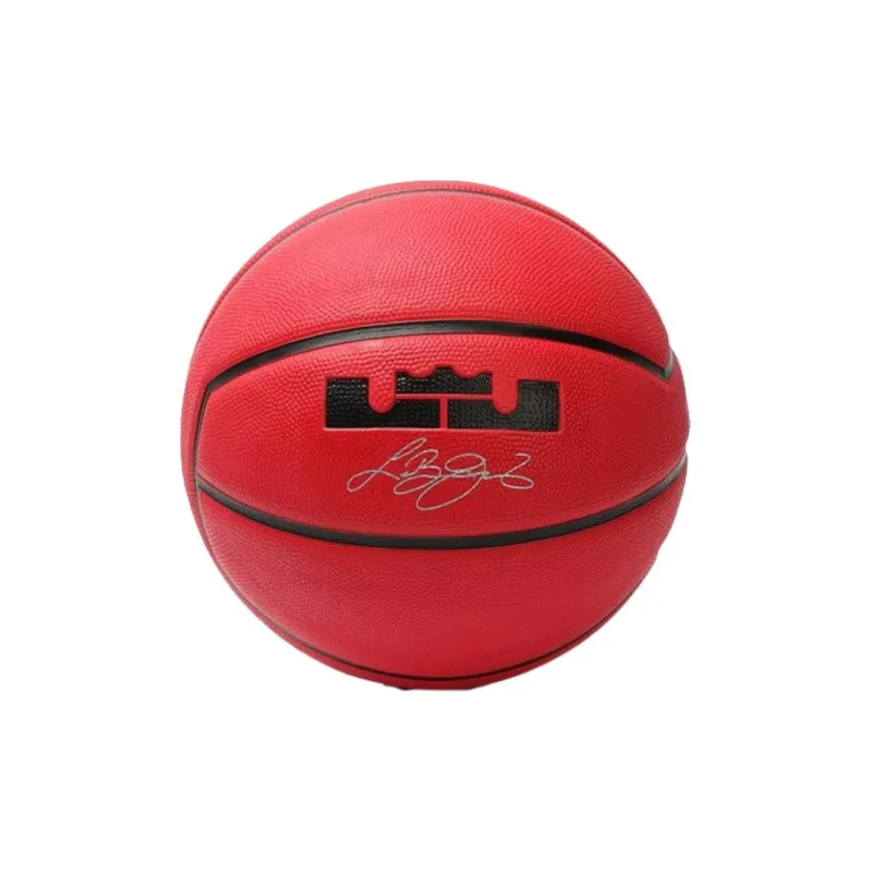 Nike Rubber Basketball Orange Red Size 7 Training Unisex-0