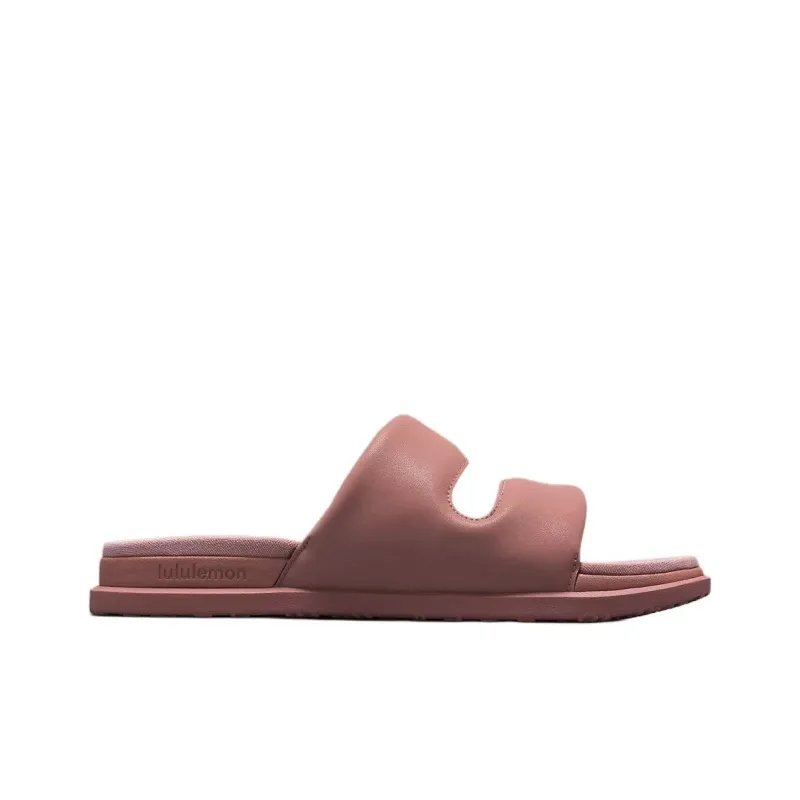 Lululemon Restfeel Slide Slip Resistant Abrasion Resistant Slide Slippers Women's Pink-1