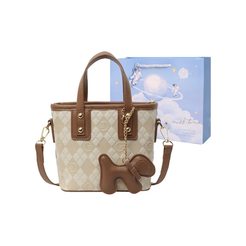 Duoluplo Doron Paul PU Crossbody One Shoulder Handbag Women's Multicolor-7