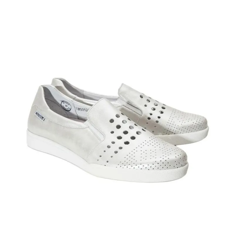MEPHISTO Loafers Women's Dark Gray/Ecru-4