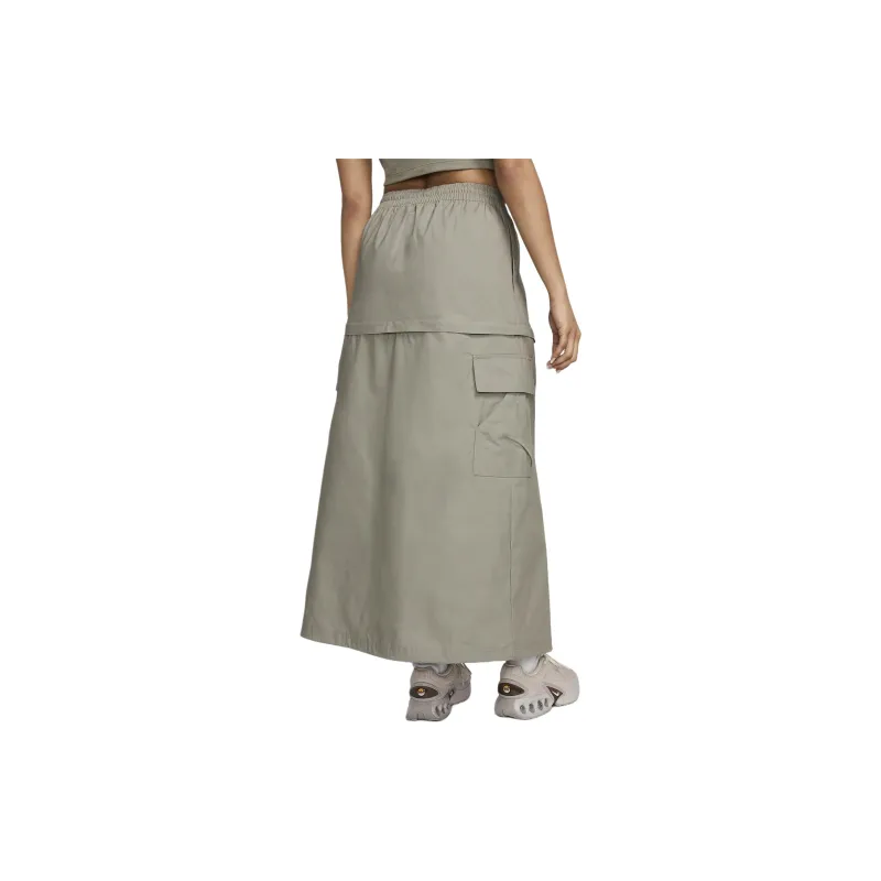 Nike Sportswear Essential Women's Mid Rise Woven Cargo Midi Skirt-1