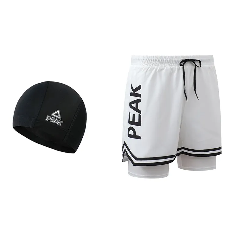 PEAK Swimming Sets Polyester Elastane Hot Spring Resort Poolside Beach Casual Sports Men's-0