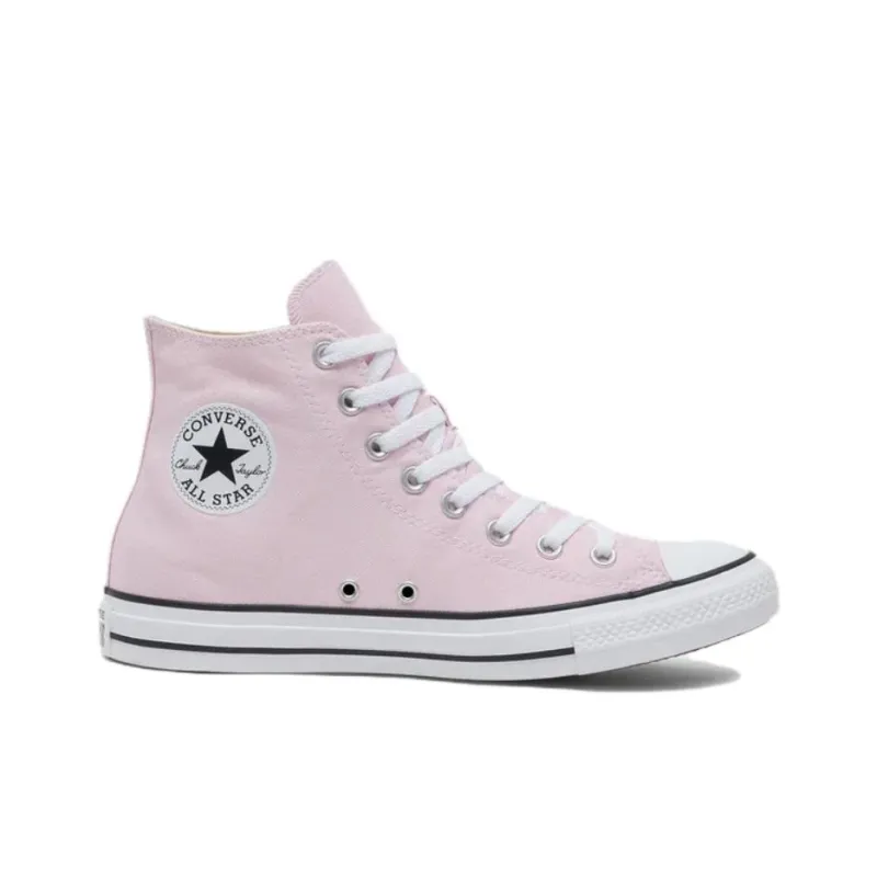 Converse Chuck Taylor All Star Anti Slip Wear Resistant High Top Canvas Shoes Unisex Pink-1