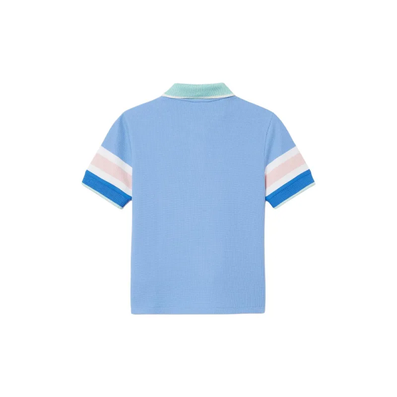 LACOSTE Polo Shirt Women's Blue-1