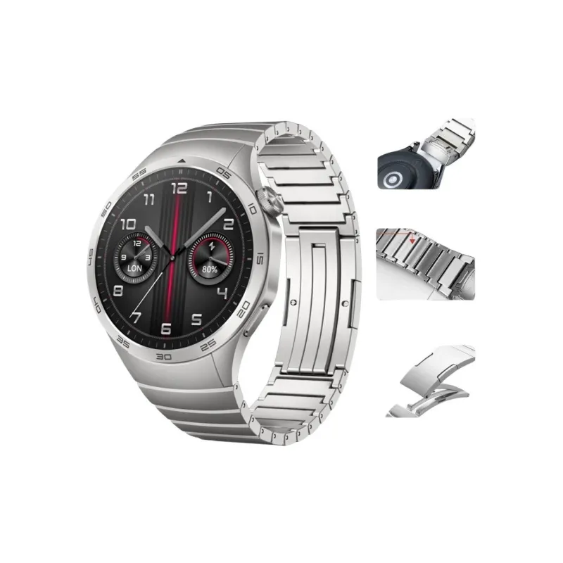 Yu Qing Huawei Compatibility Watch Band Metal-0