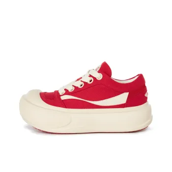Coca Cola Anti Slip Wear Resistant Breathable Height Increasing Canvas Shoes Unisex