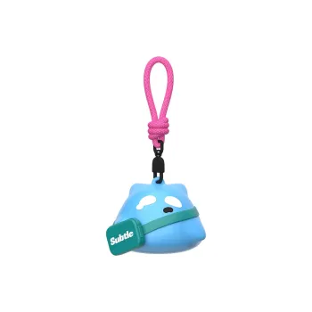 Subtle Silicone Earphone Case Small Size Unisex Sky Blue