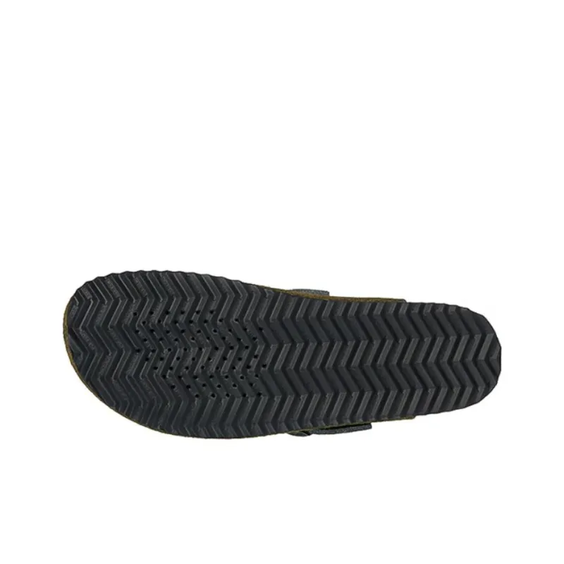 GEOX Slip Resistant Abrasion Resistant Closed Toe Slippers Men's Army Green-4