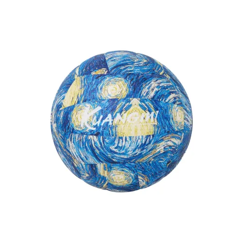 Kuangmi PU Size 5 Volleyball Unisex Van Gogh Starry Sky