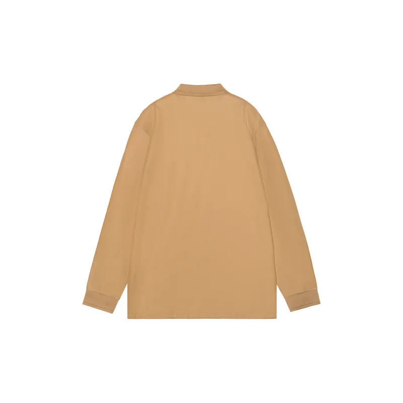 Burberry Polo Shirts Men Camel-1