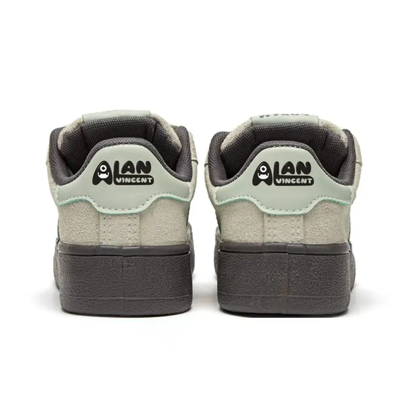 Alan Vincent Shock Absorbers Low Top Skateboard Shoes Women's-7