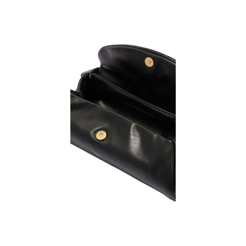 JIL SANDER Large Cannolo Foldover Top Shoulder Bag-3