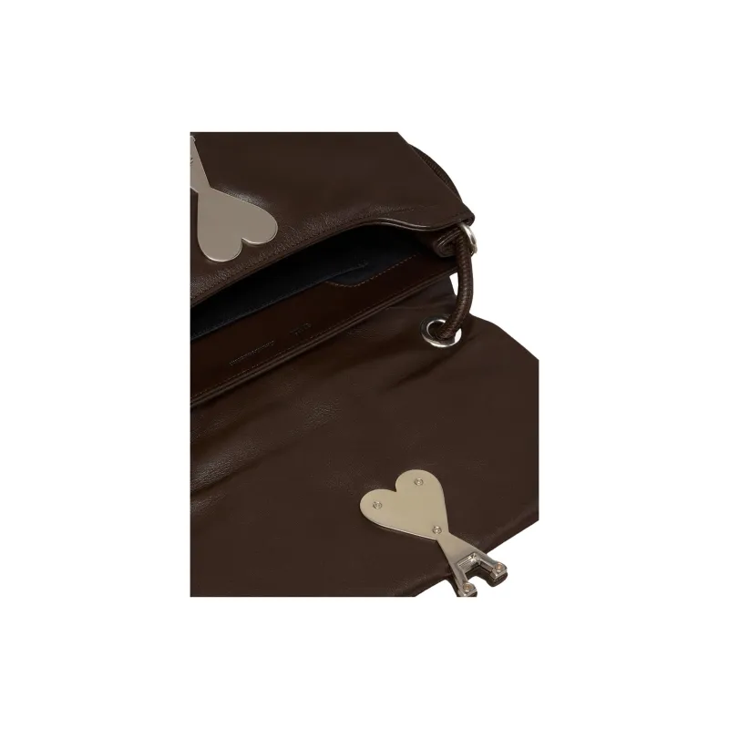 AMIPARIS Voulez-Vous Leather Shoulder Bag-4