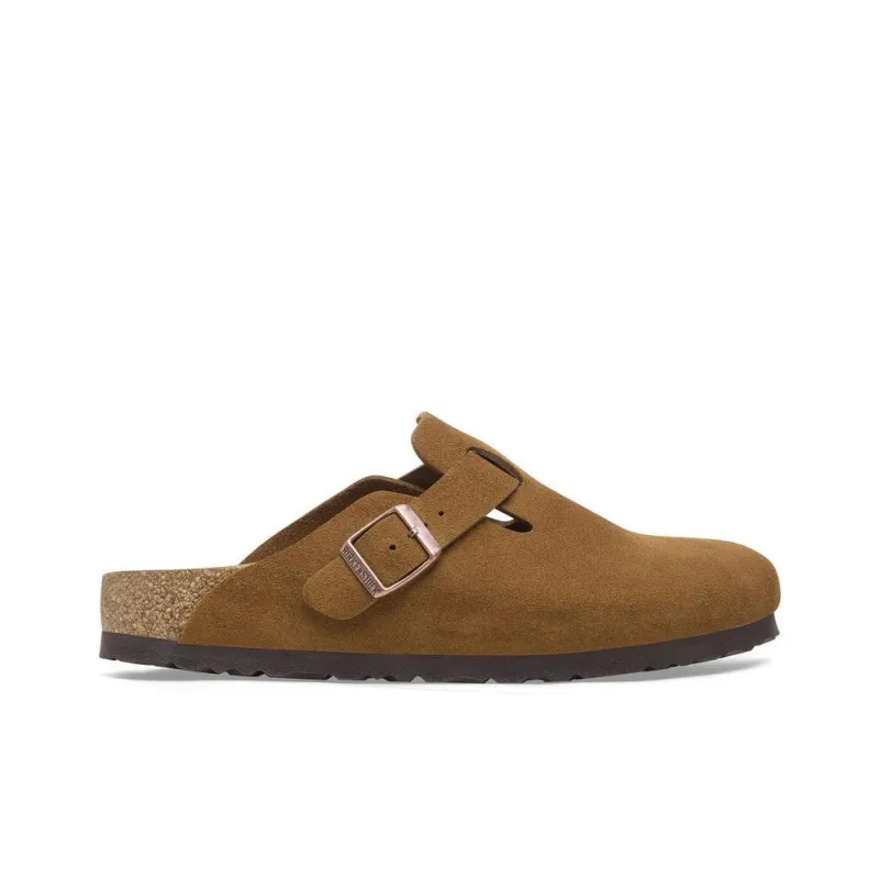 Birkenstock Boston Suede Clogs-1