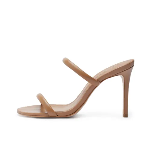 REBECCA ALLEN x Schutz Slide Slippers 10cm Women's Coffee