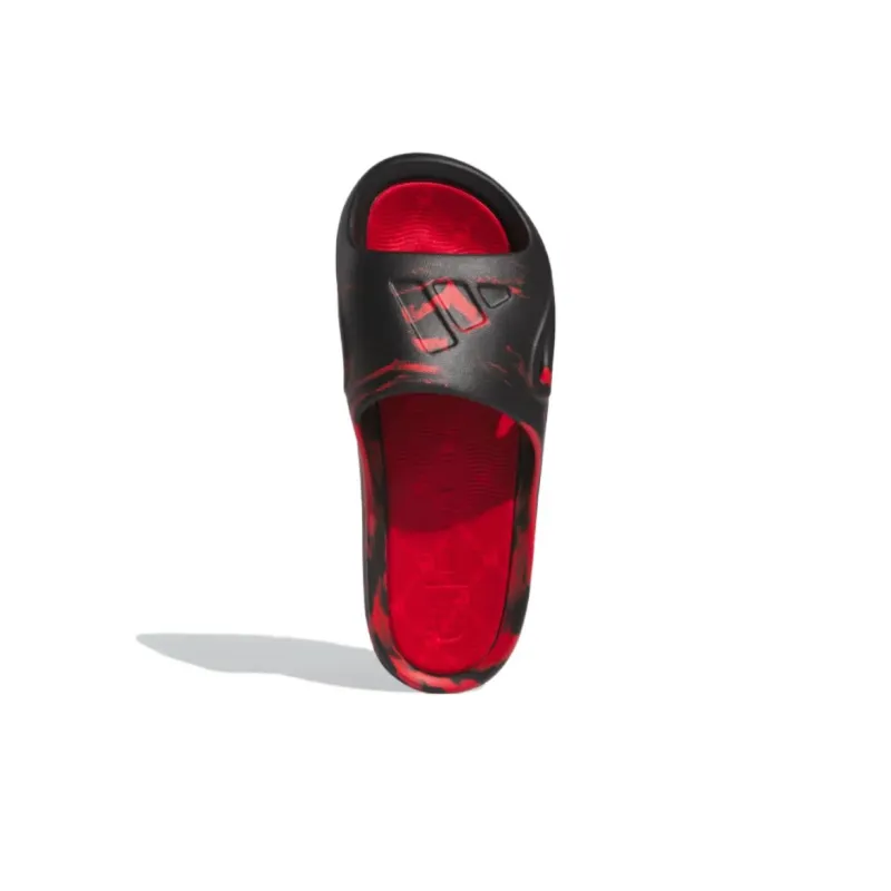 Adidas Adicane Slides Core Black Team Collegiate Red Bright Red-3