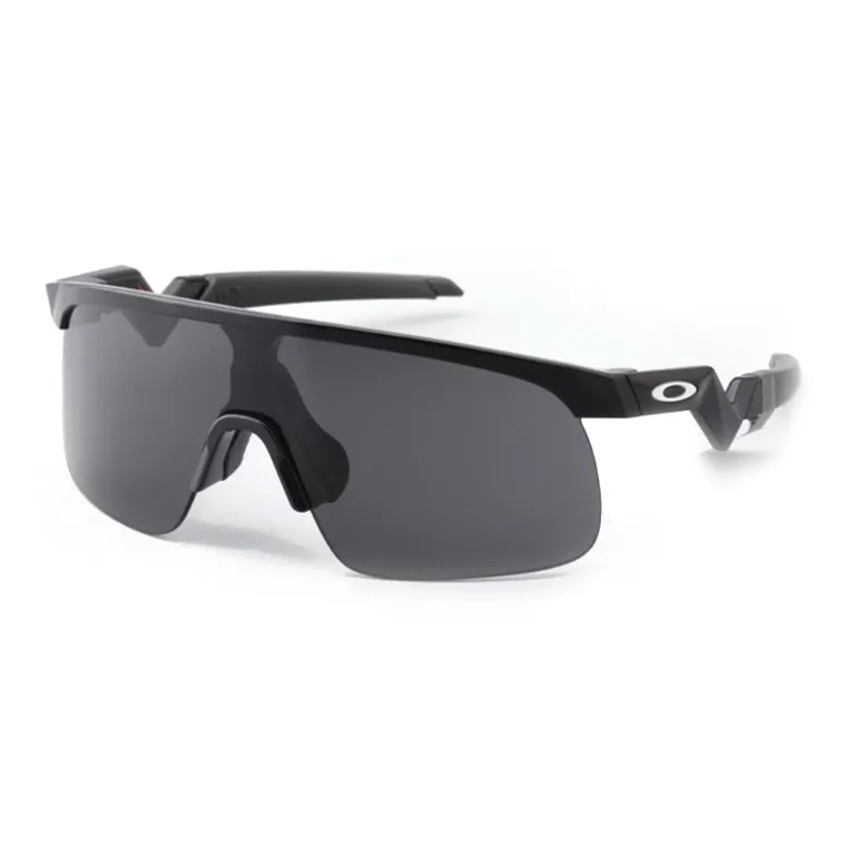 Oakley PC Irregular Shape Sunglasses Kids' Black-0