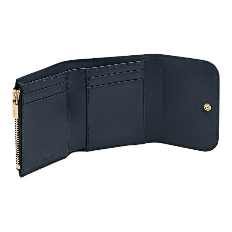 PEDRO Studio Series Cow Leather Wallet Women's Marine Blue-2