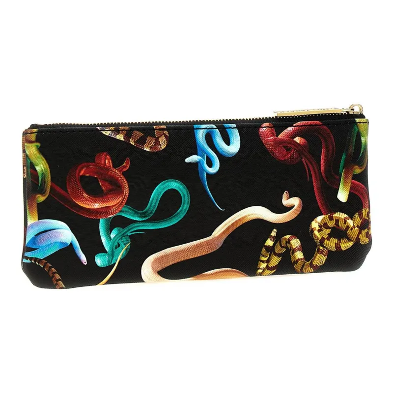 SELETTI Toiletpaper Series Technical Fabric Clutch Women's Multicolor-1