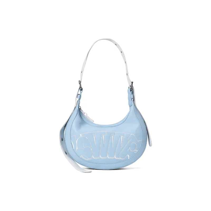 DRACONITE ×LOVVVVE PU Crescent Bag Crossbody Bag Shoulder Bag Regular Women's Multicolor-5