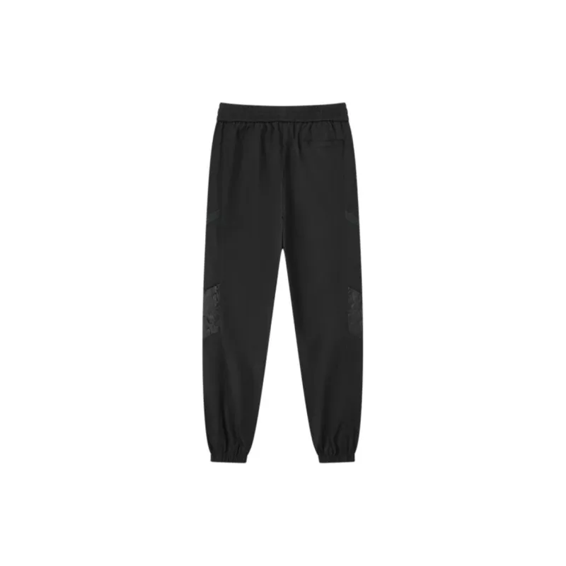 JOHN RICHMOND SS24 Knitted Sports Pants Men's Black-1