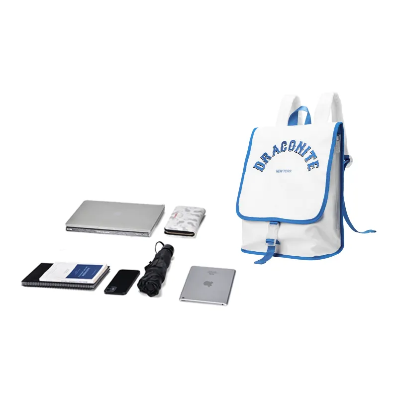 HINY Polyester Students Backpack Messenger Bag Regular Unisex-4