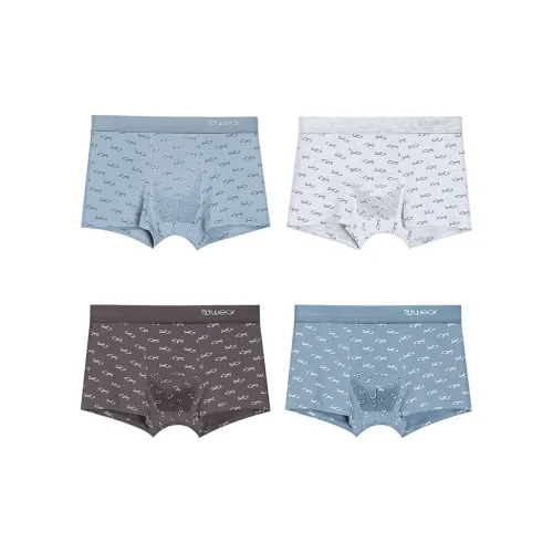 Red Bean Underpants Men's 4 Pack