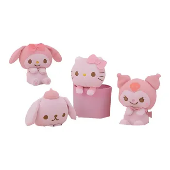 SEGA X Sanrio Happiness Pink Dolls Plush Doll Middle High