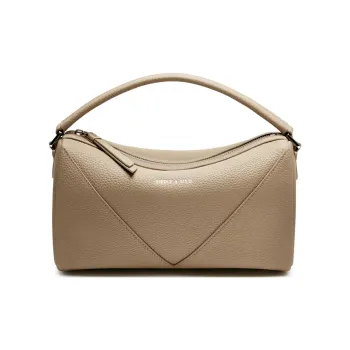 FIEDLE&SISSI Top Grain Cow Leather Pillow Envelope Bag Handbag Regular Women's