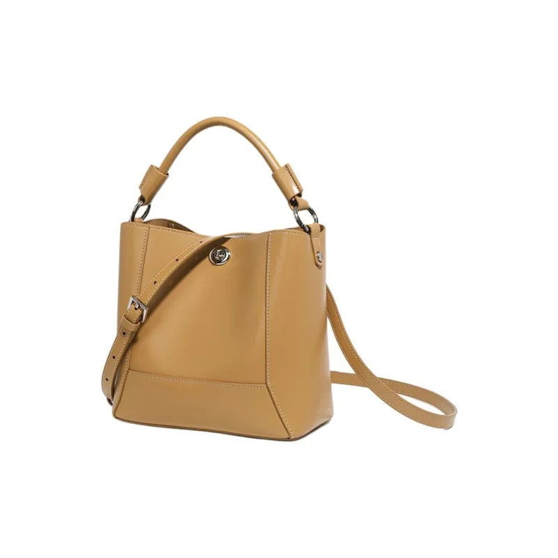 CARTELO Cow Leather Handbag Regular Women's Black/Milk White/Salt Card Color-4